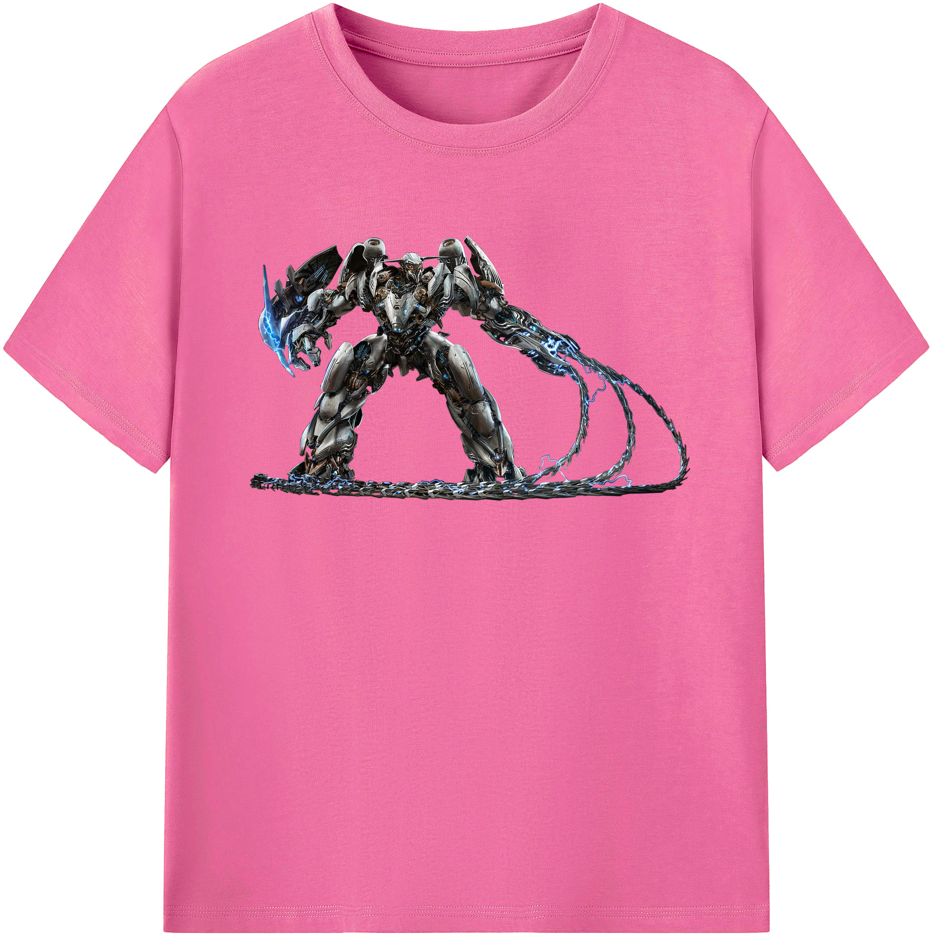 （画像用）  レディースカジュアルプリントTシャツ（綿100％）